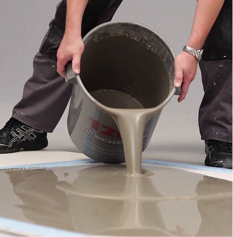 Kendinden yayılan Şap (Self leveling)